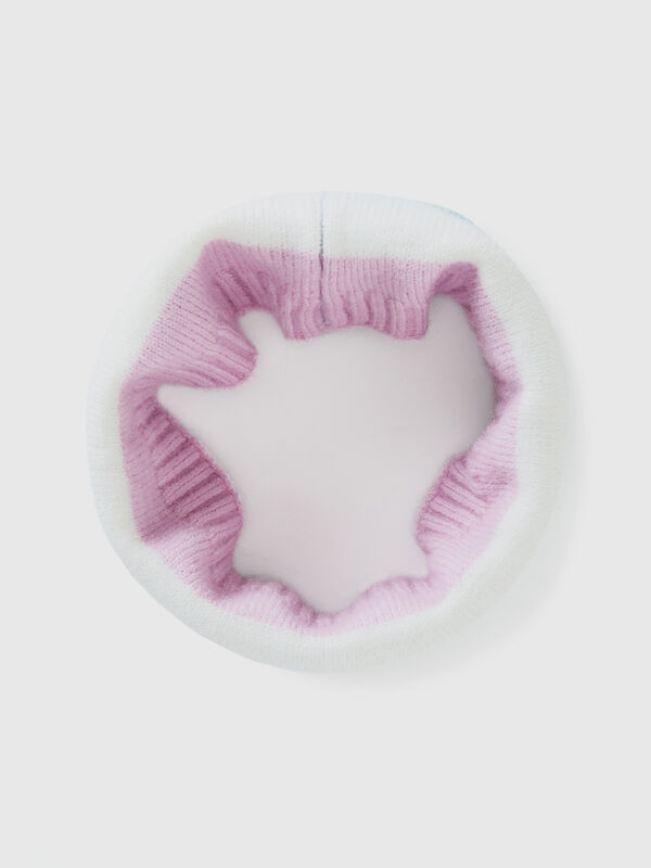 Multicolor striped neck warmer Junior Boy