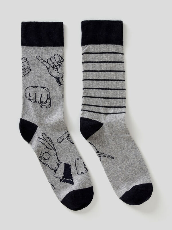 3/4 mix & match socks