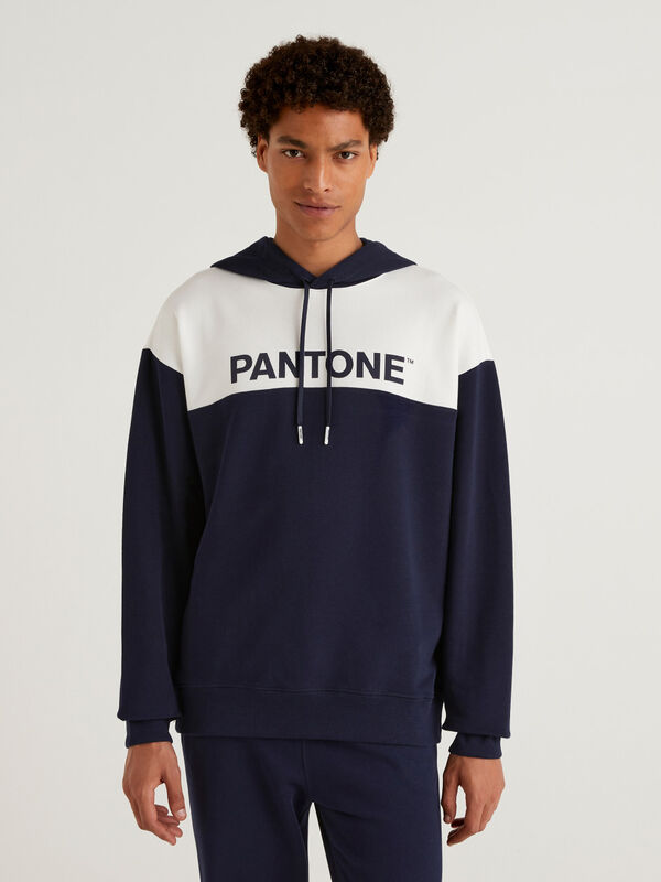 BenettonxPantone™ dark blue sweatshirt Men