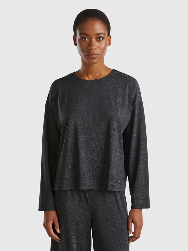 Top with lurex Women