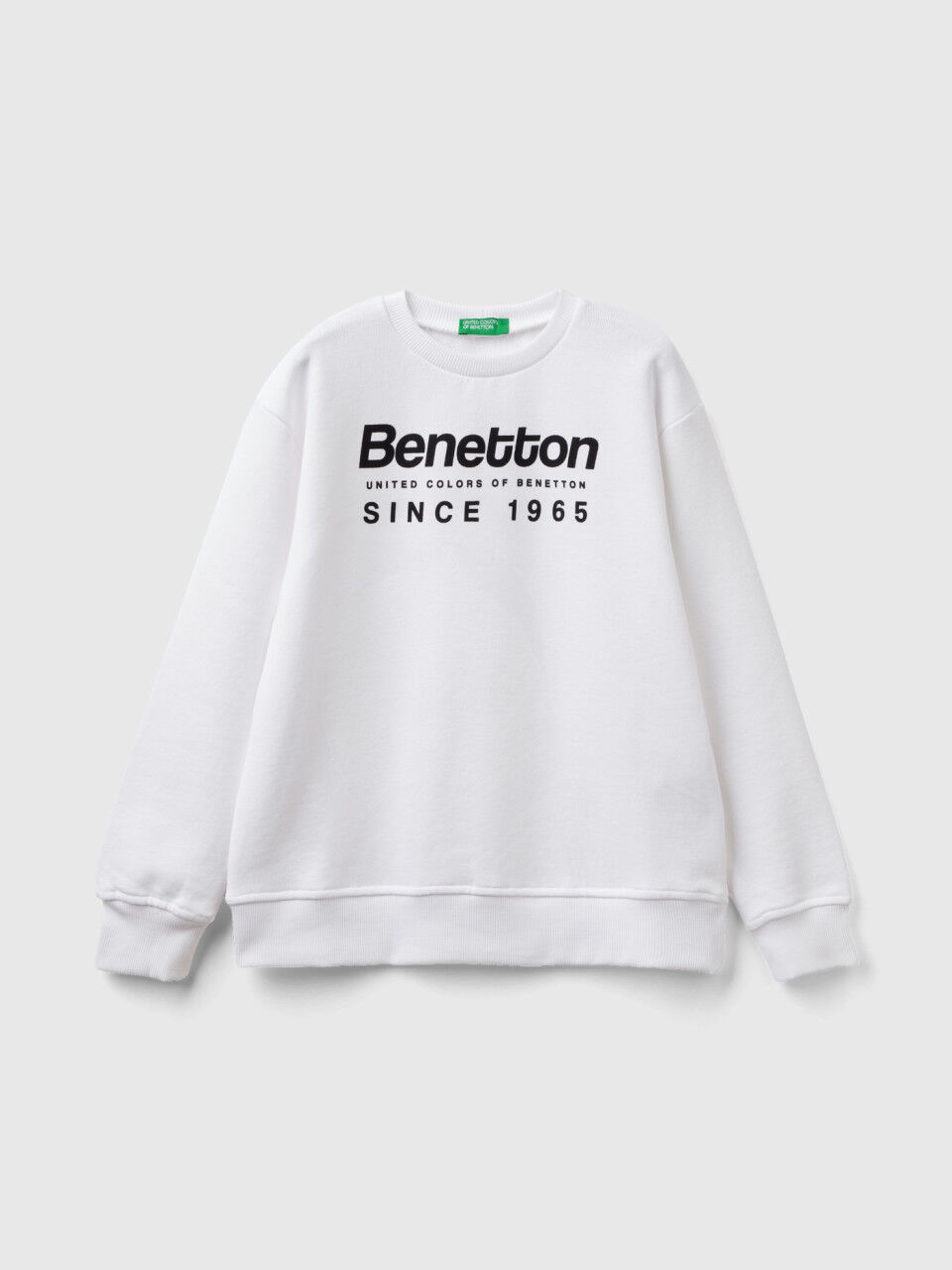 Junior Boys Sweatshirts without hood Collection 2024 Benetton