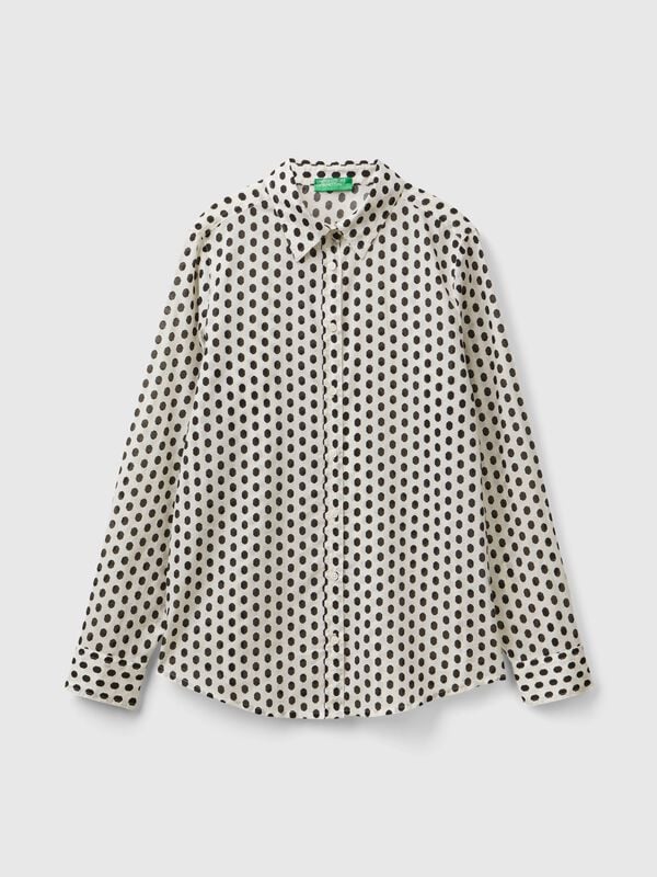 100% cotton patterned shirt Women