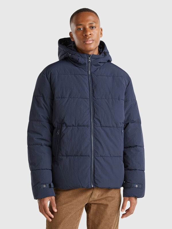 Padded jacket with hood Men