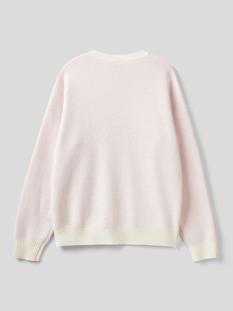 BenettonxPantone™ sweater with slogan image number 2