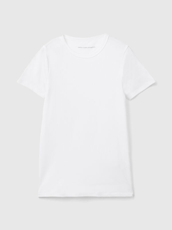 Short sleeve t-shirt in warm cotton Junior Boy