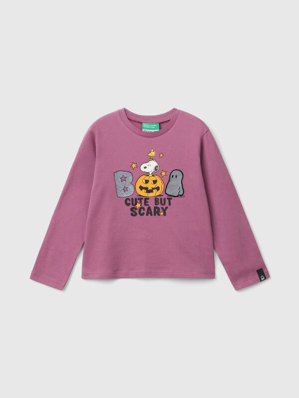 ©Peanuts t-shirt with glittery print Junior Girl