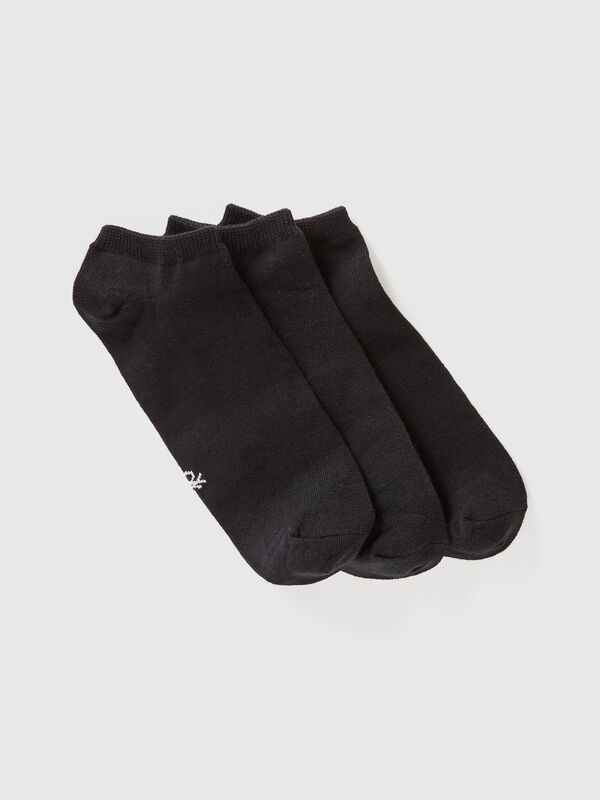 Three pairs of short socks