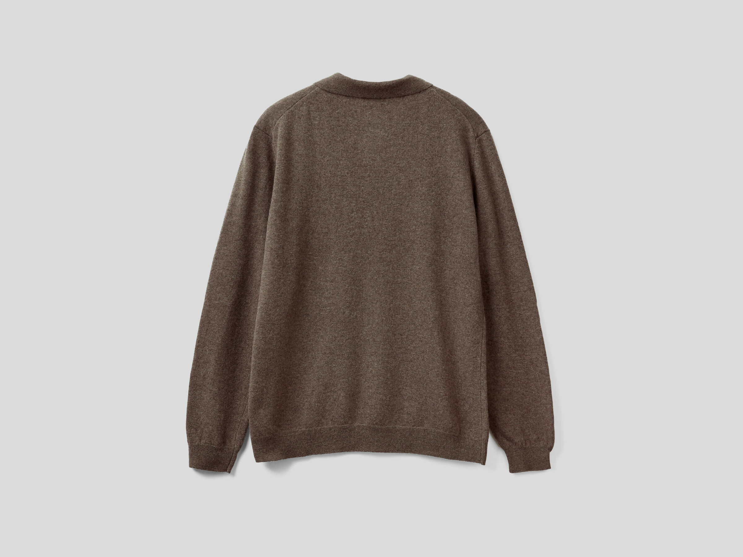 Polo in pure Merino wool image number 6