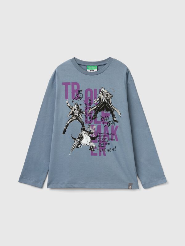 ©&™ DC Comics Joker t-shirt in organic cotton Junior Boy