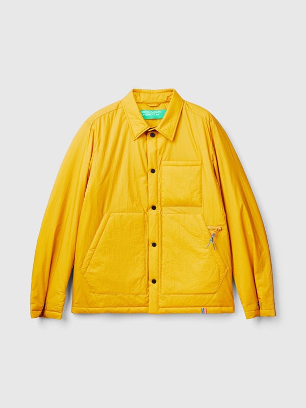 Slim fit nylon jacket Men