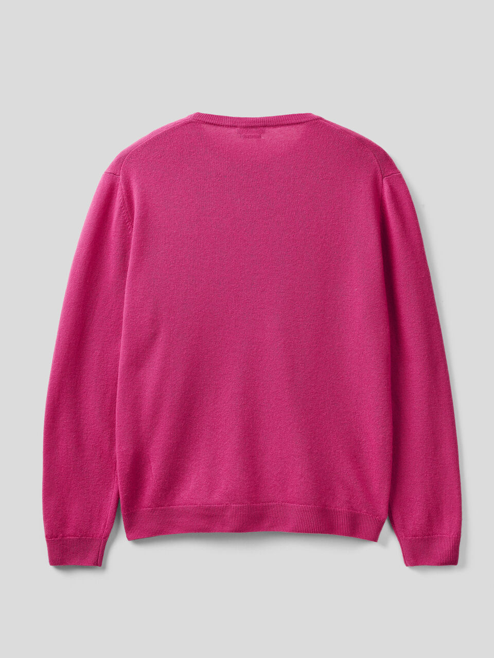 Crew neck sweater in pure virgin wool image number 2