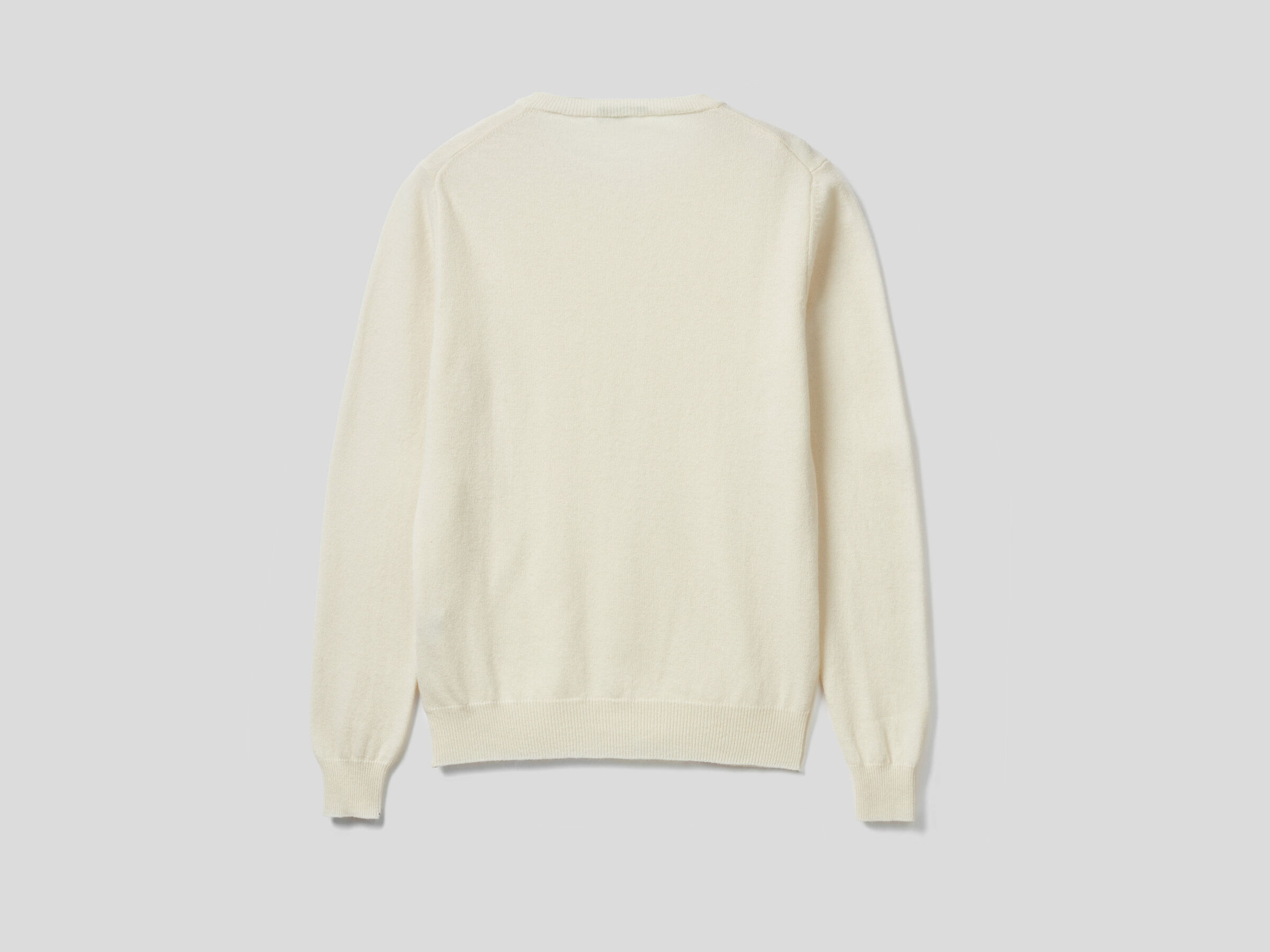Crew neck sweater in pure virgin wool image number 6