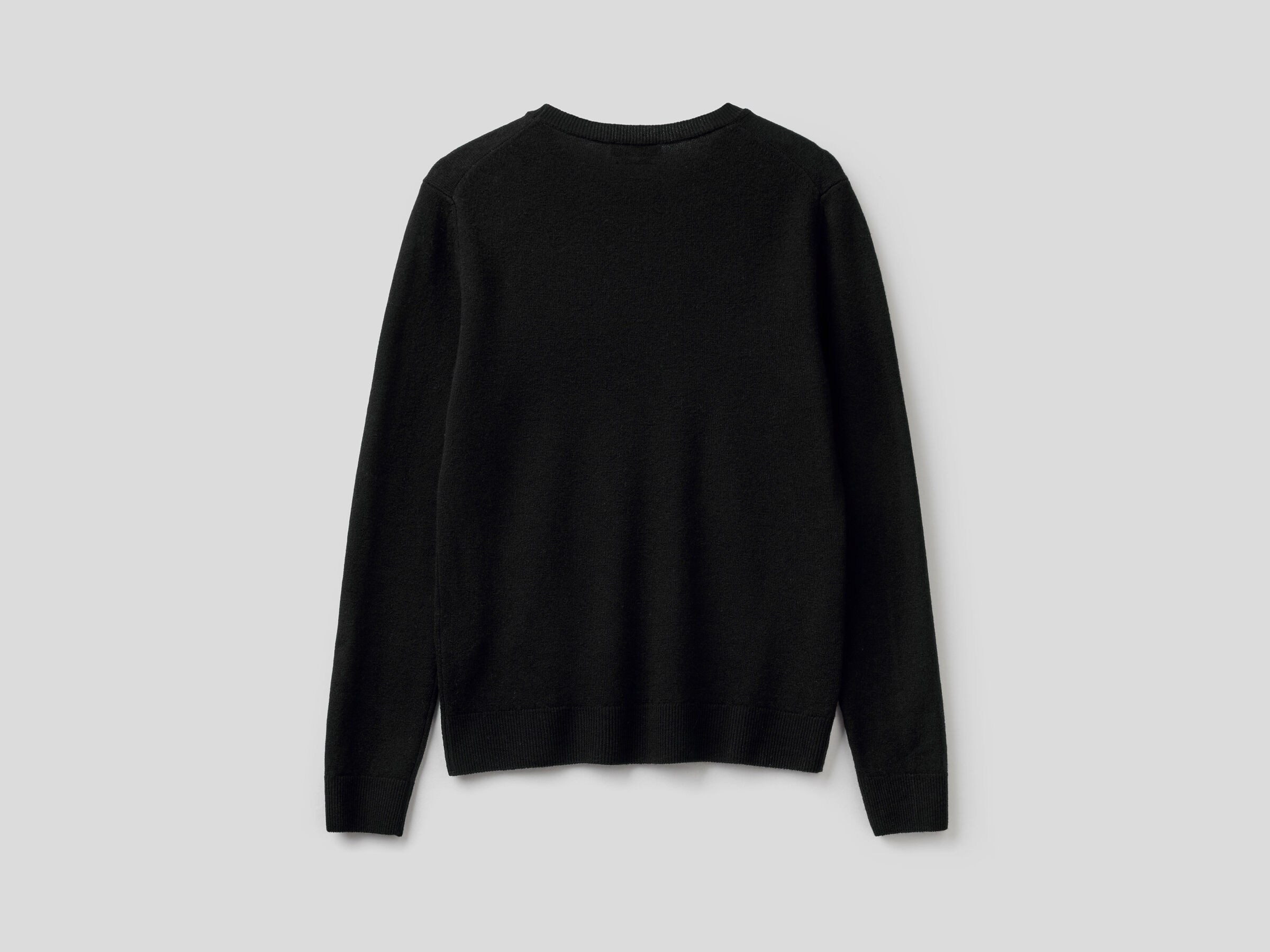 Crew neck sweater in pure virgin wool image number 6