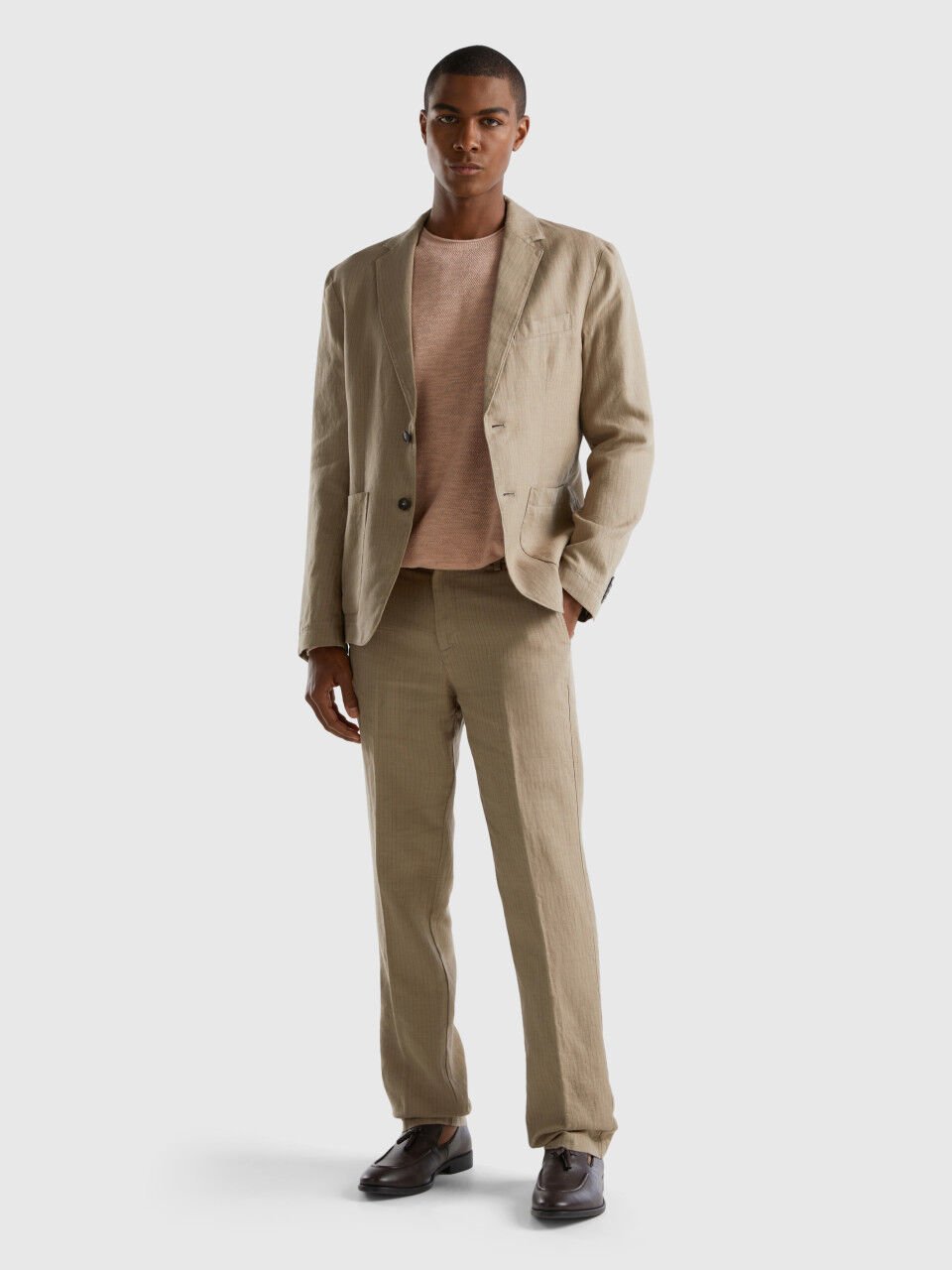 Men s Linen Clothing Trousers Jackets Shirts