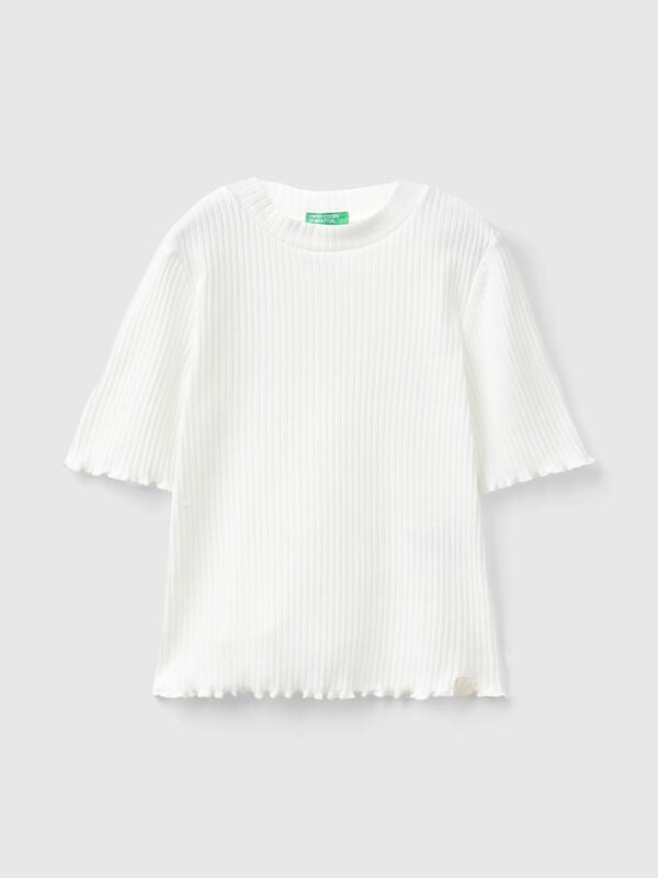 Short sleeve turtleneck t-shirt Junior Girl