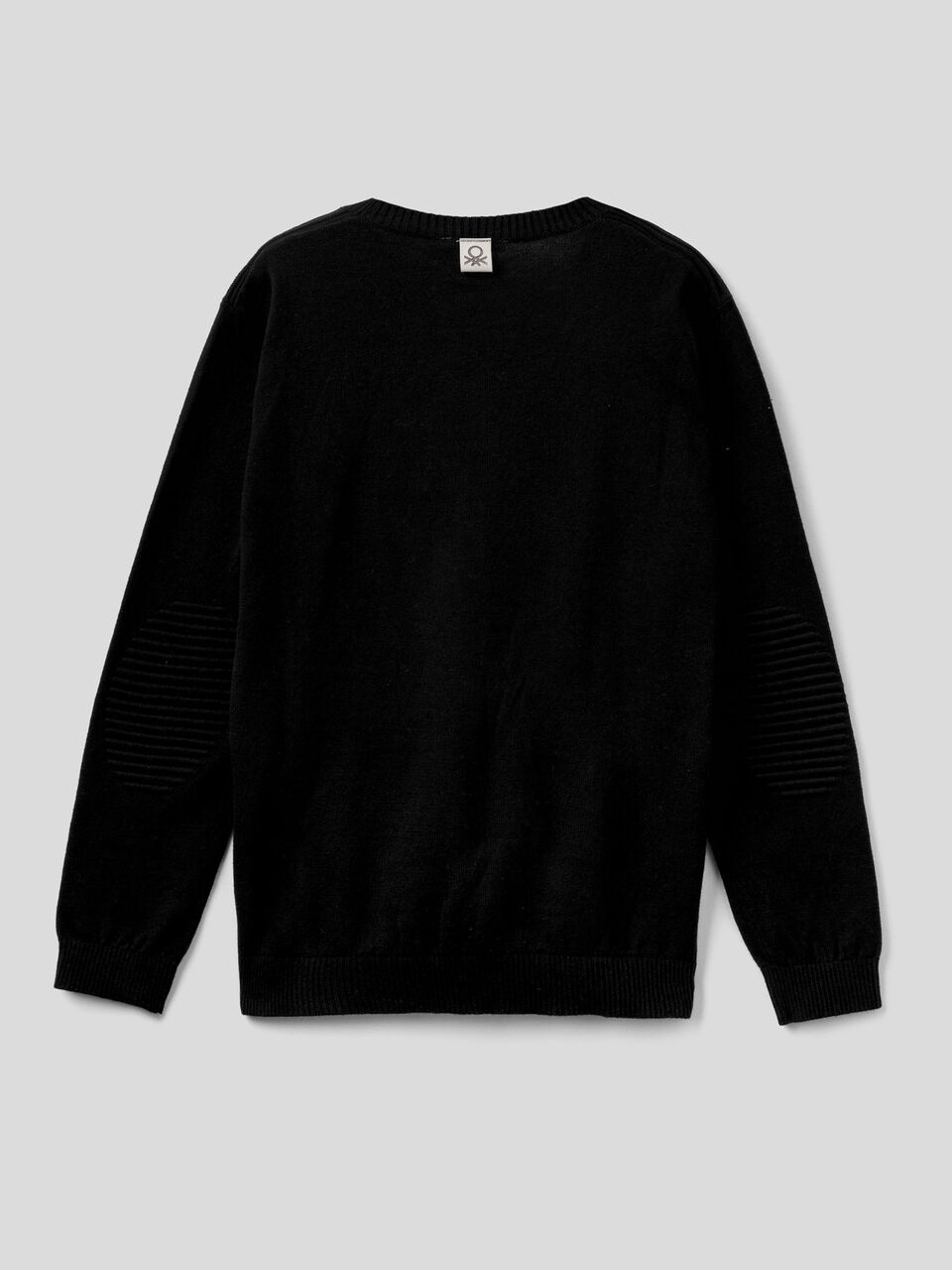 V-neck cardigan in warm cotton image number 2