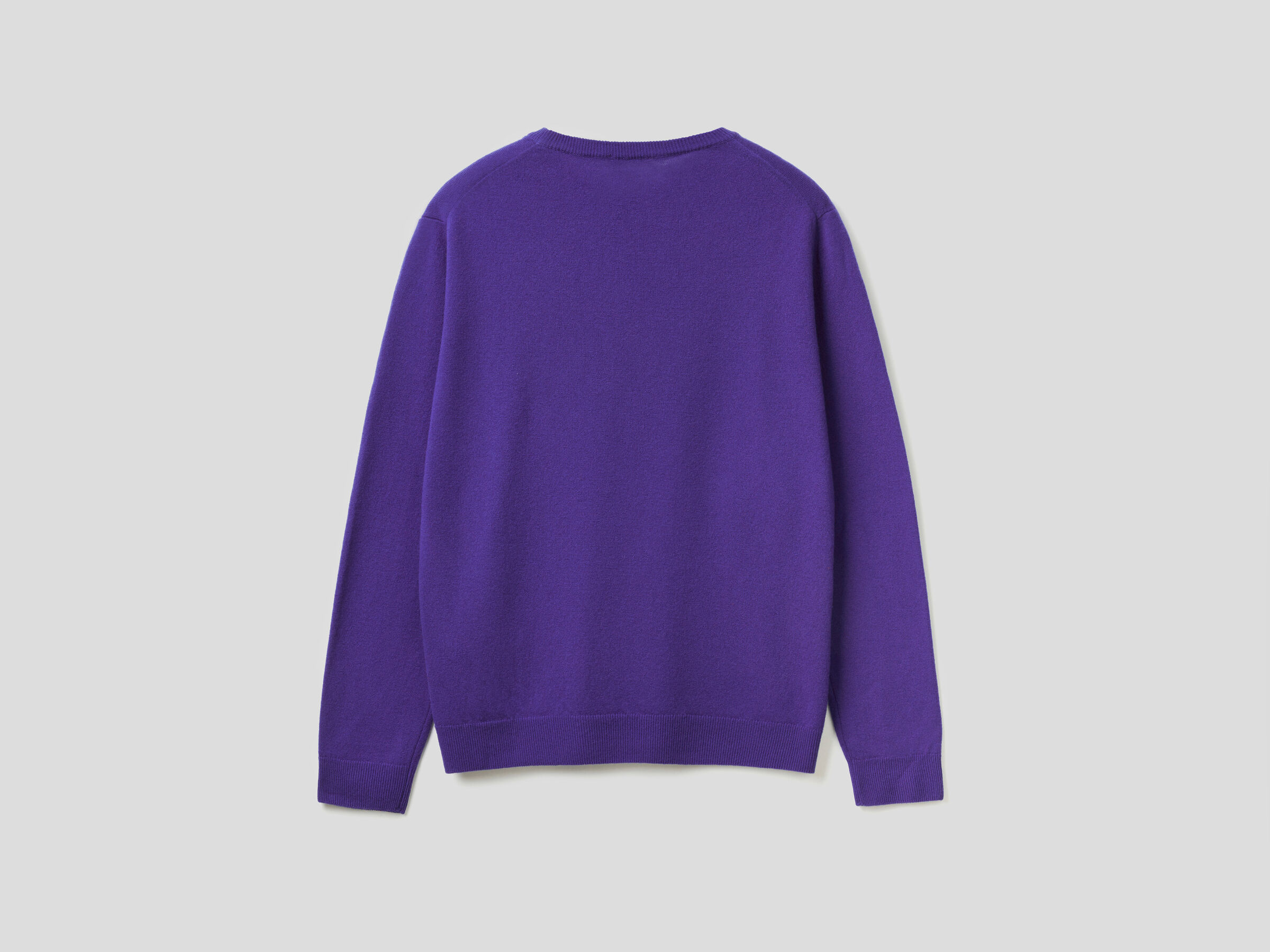 Crew neck sweater in pure virgin wool image number 5