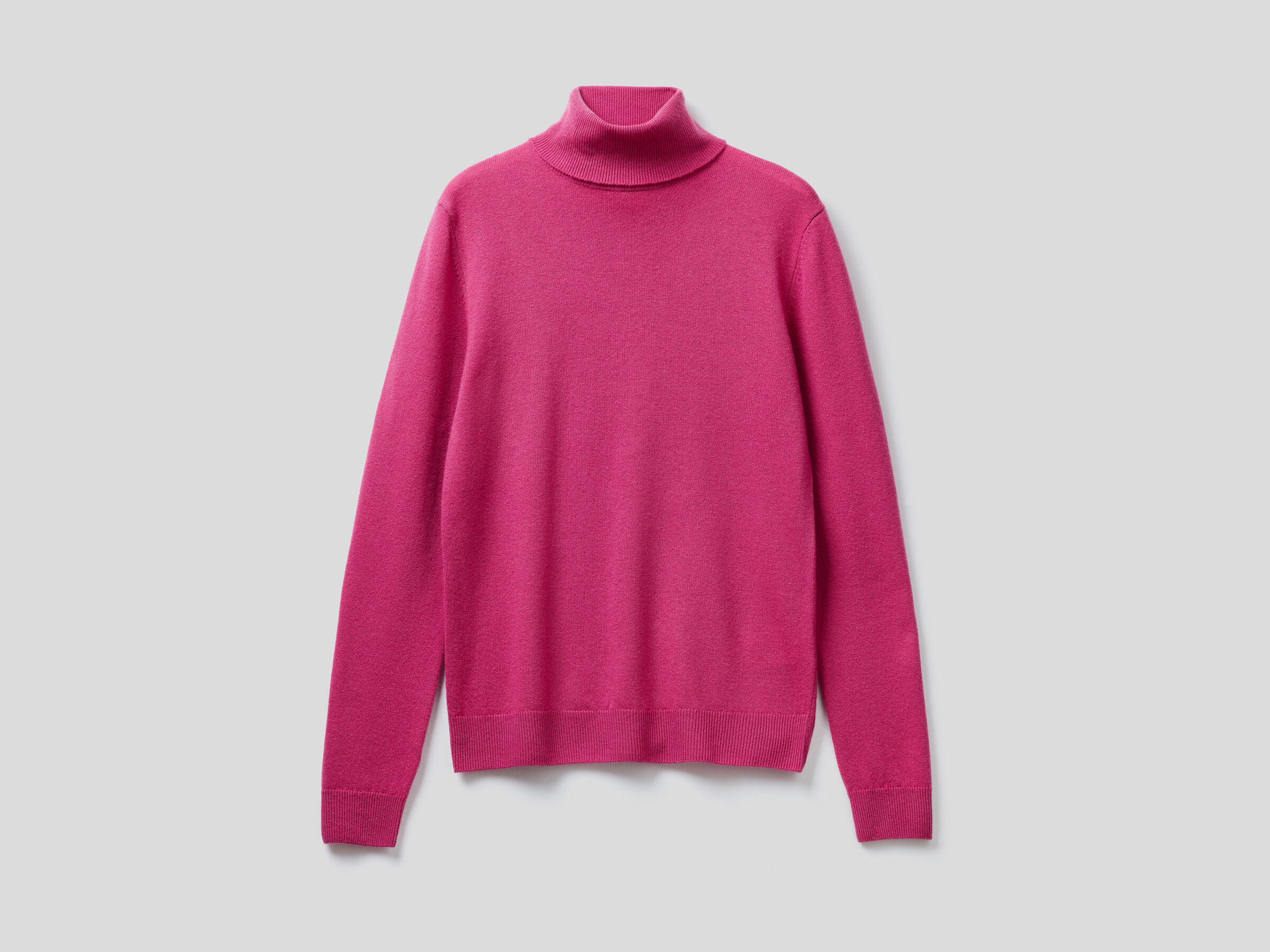 Turtleneck sweater in pure virgin wool image number 5