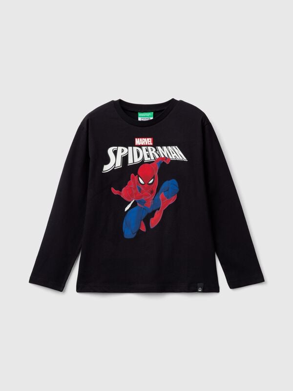 Black ©Marvel Spiderman t-shirt Junior Boy