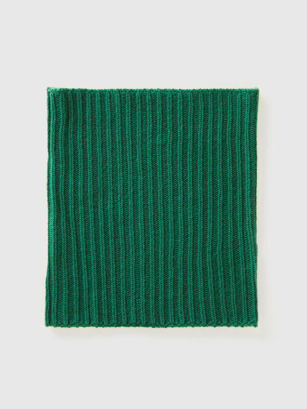 Wool blend neck warmer Women