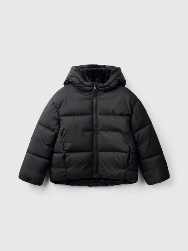 Padded jacket with hood Junior Girl