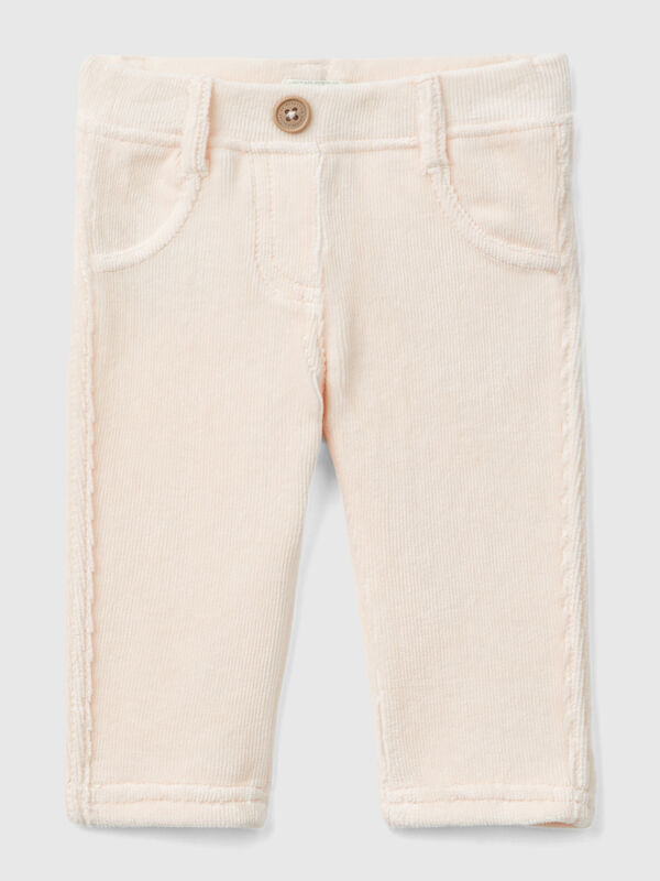 Stretch chenille pants New Born (0-18 months)