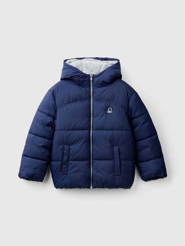 Padded jacket with teddy interior Junior Boy