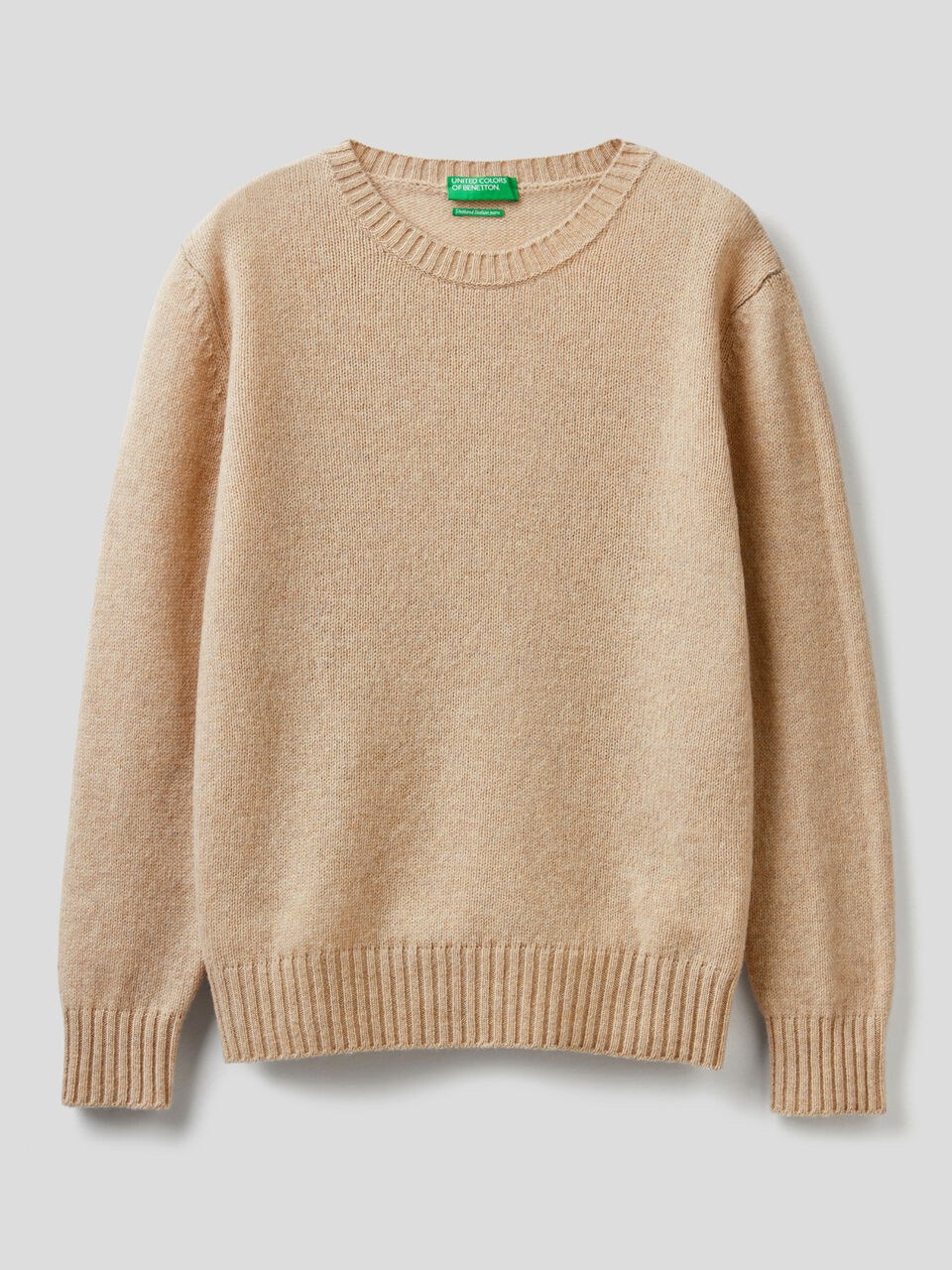 Sweater in pure Shetland wool image number 1