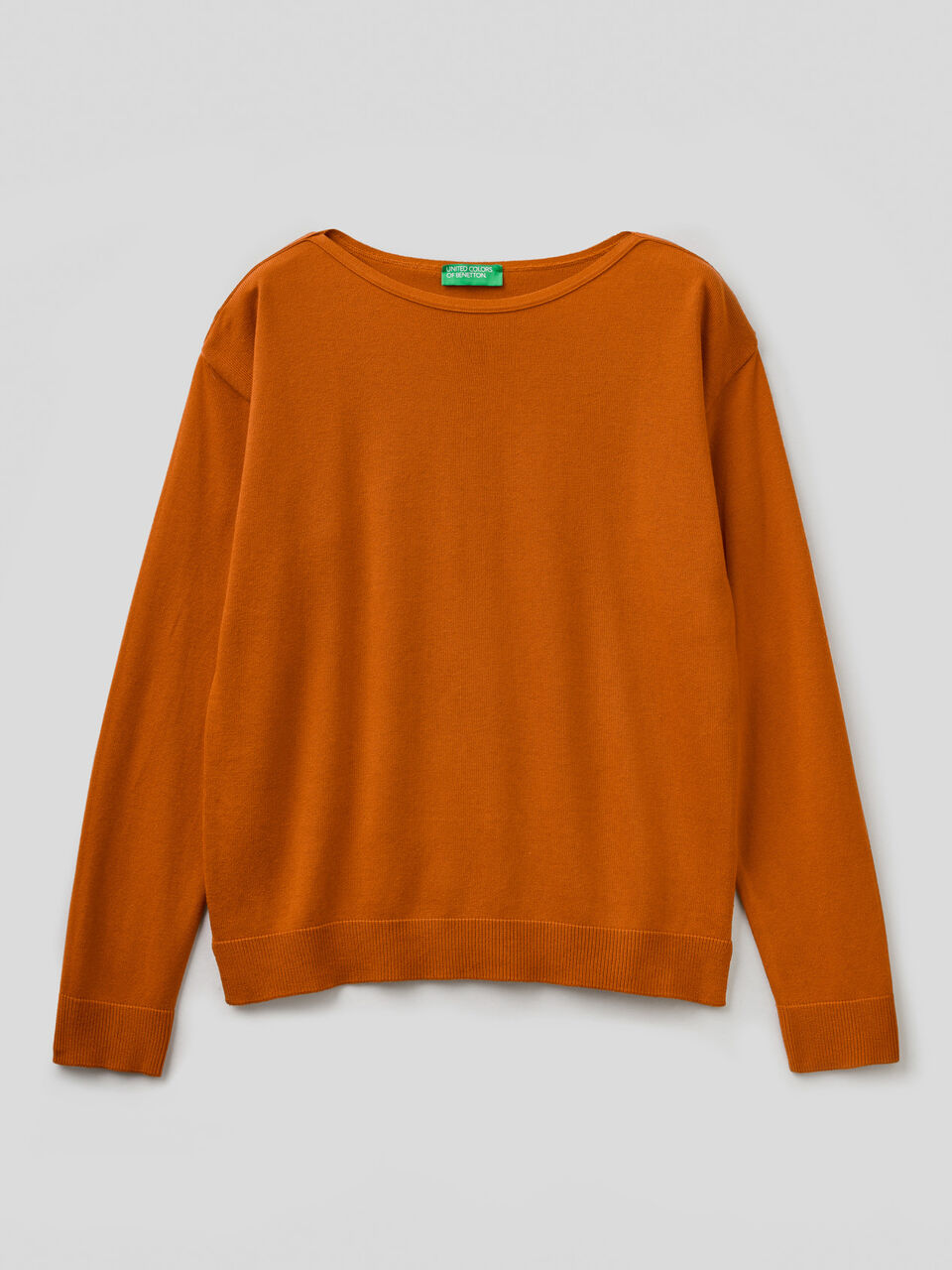 Boat neck sweater image number 1