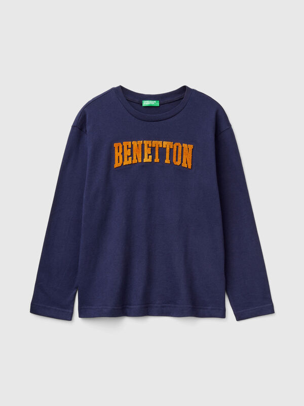 T-shirt with embroidered logo Junior Boy