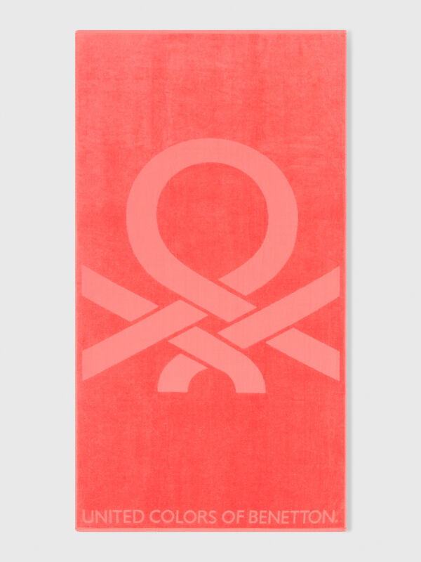 Jacquard beach towel