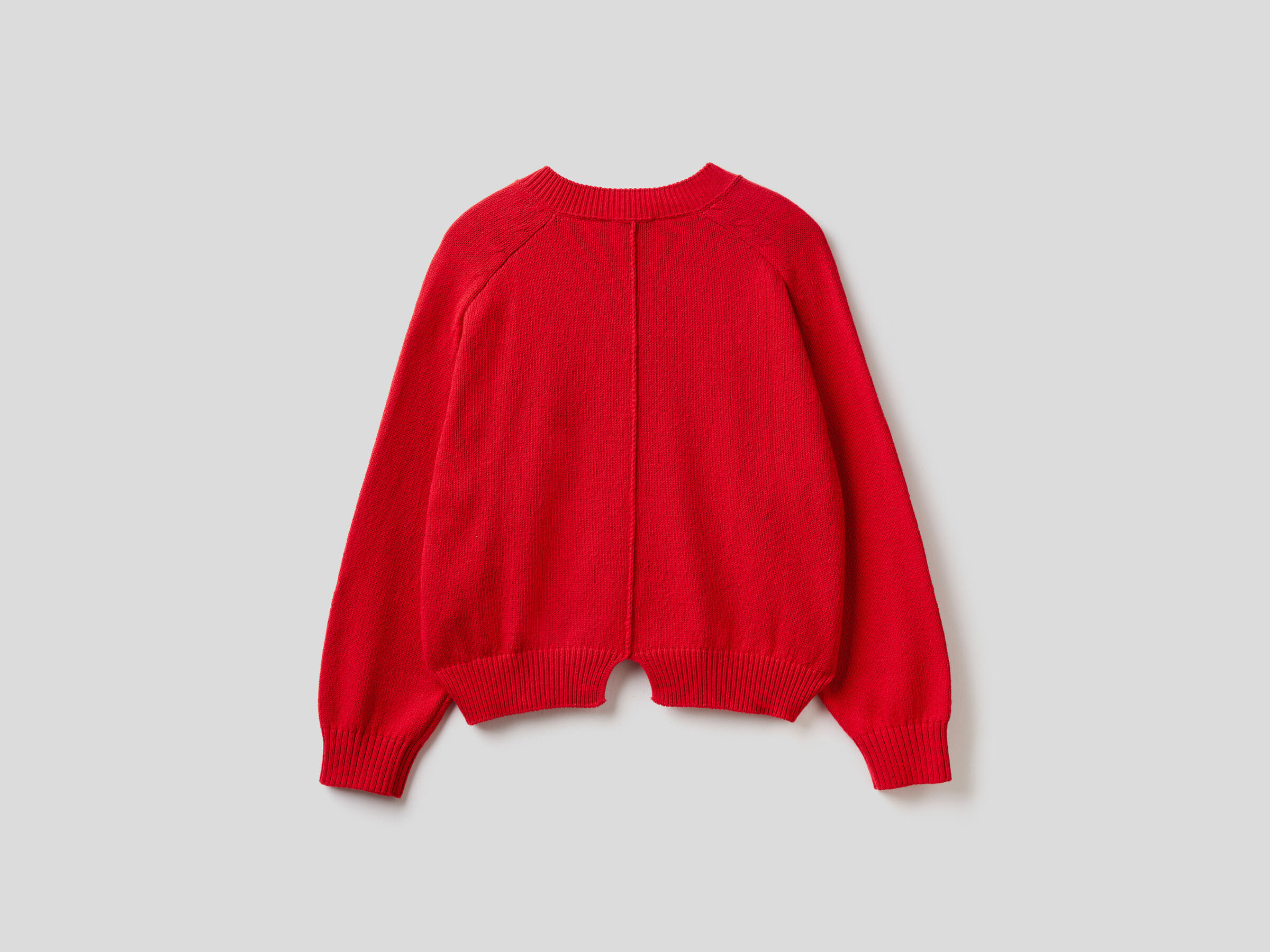 Sweater in recycled cotton blend image number 5