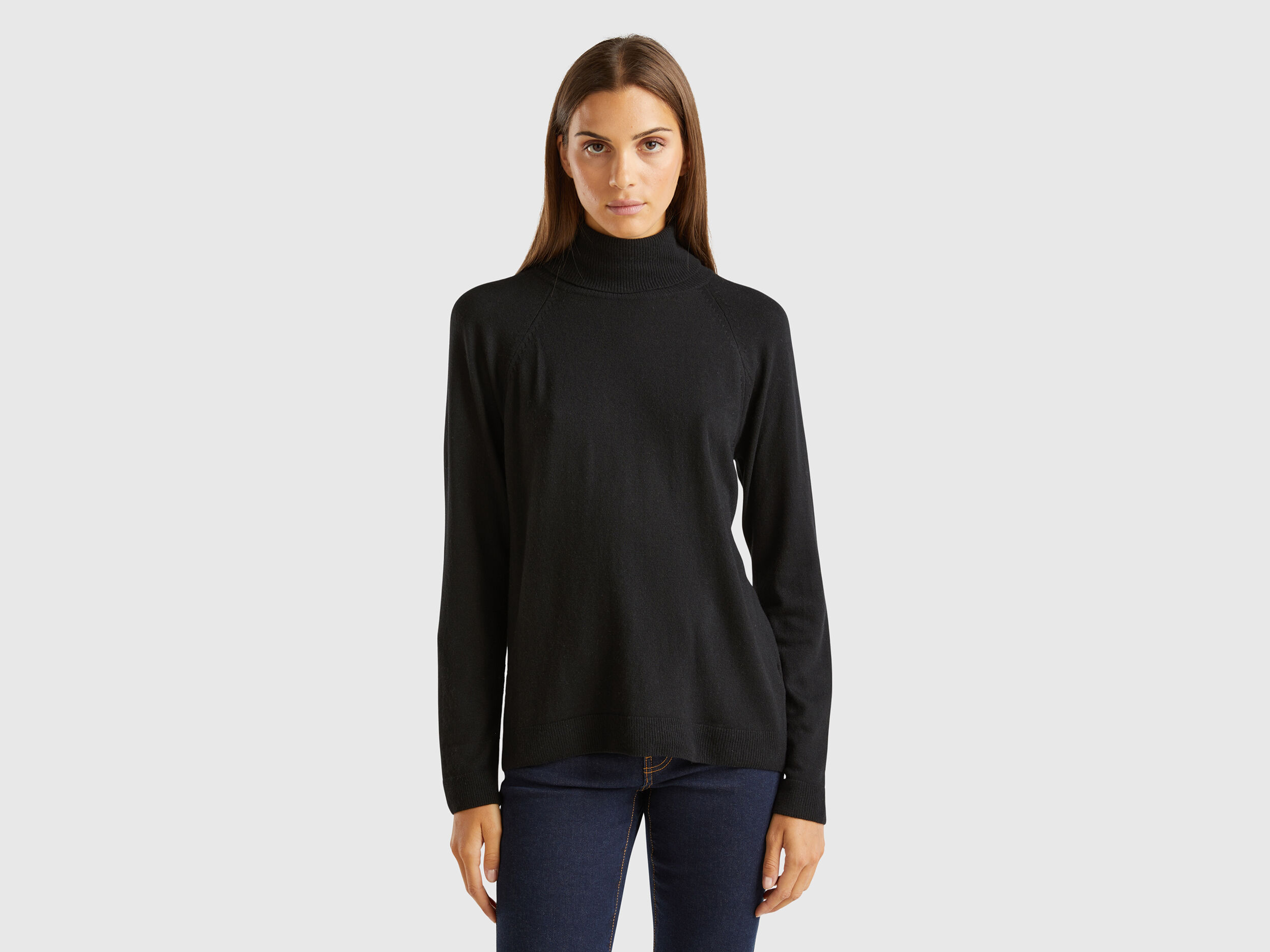 Women s High Neck Sweaters New Collection 2024 Benetton