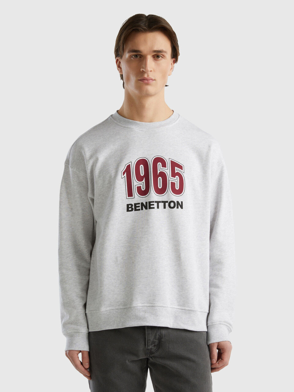 Printed sweatshirt mens deals