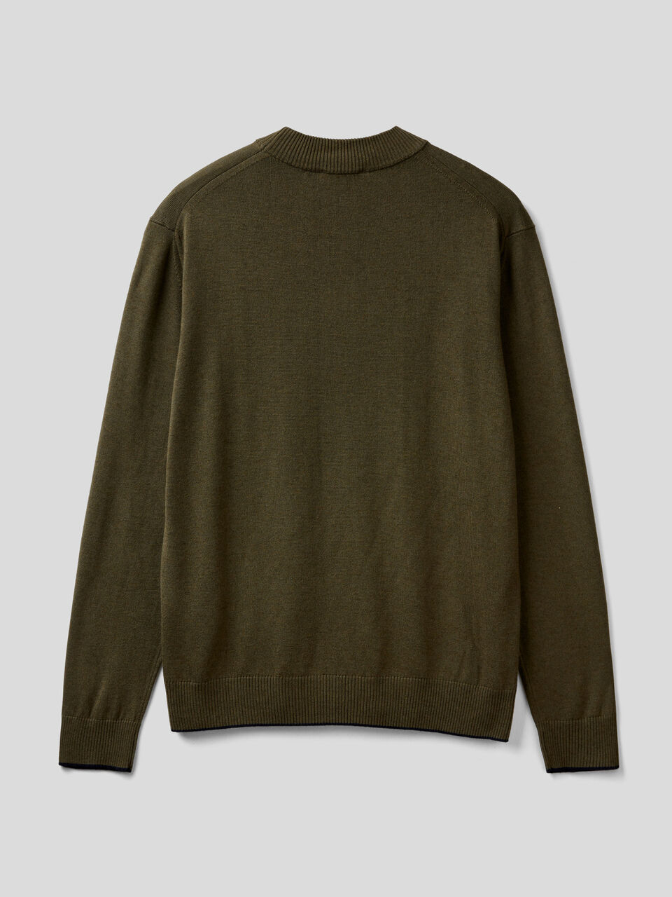 Sweater in wool and viscose blend image number 2
