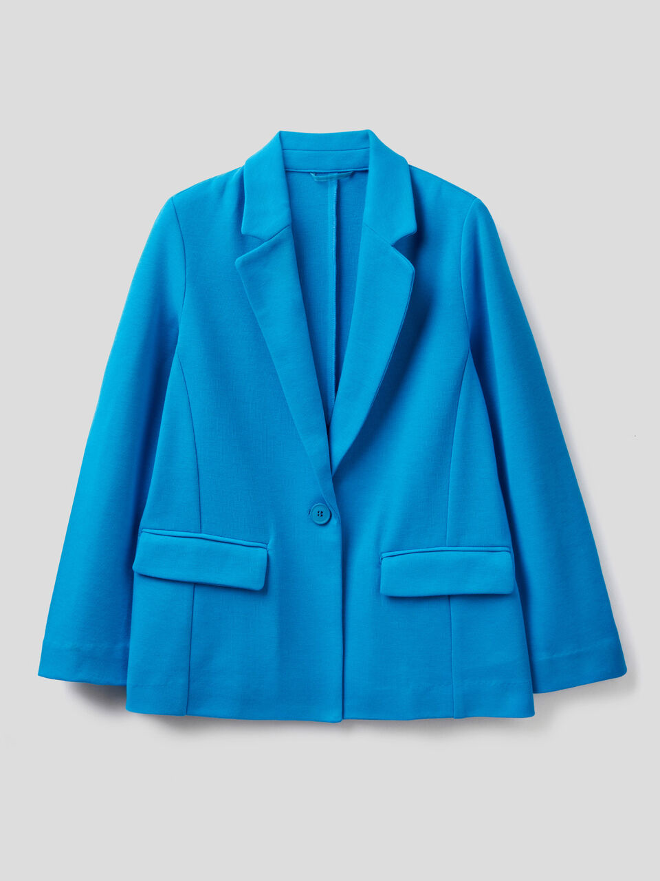 Fitted blazer with pockets image number 1