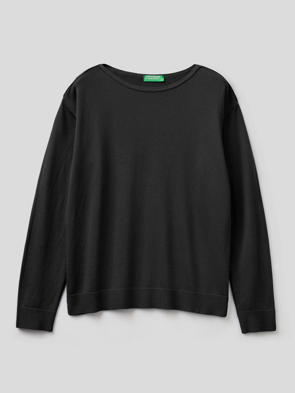 Boat neck sweater image number 1