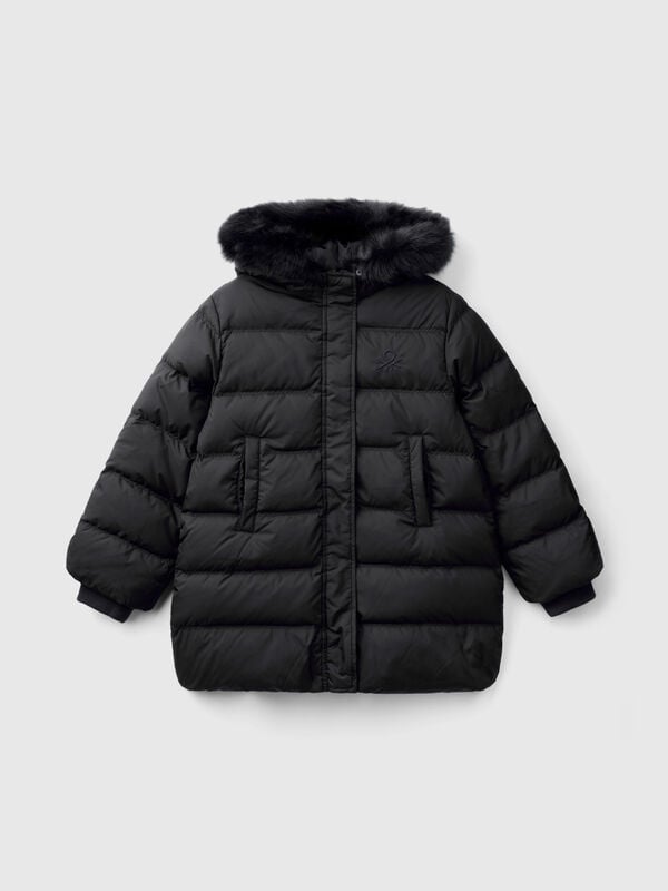 "Rain Defender" down jacket with detachable hood Junior Girl