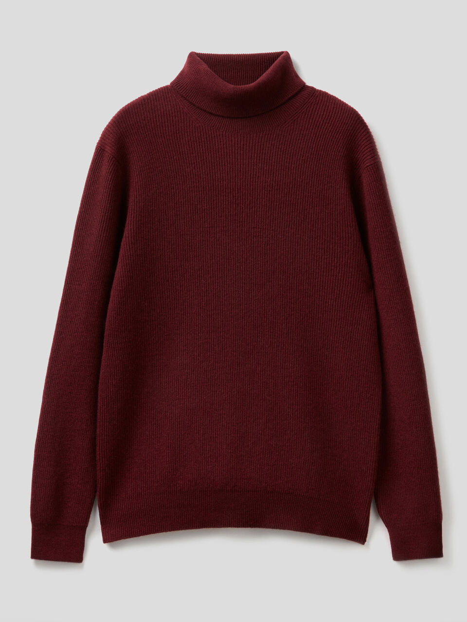 Turtleneck in cashmere blend image number 1
