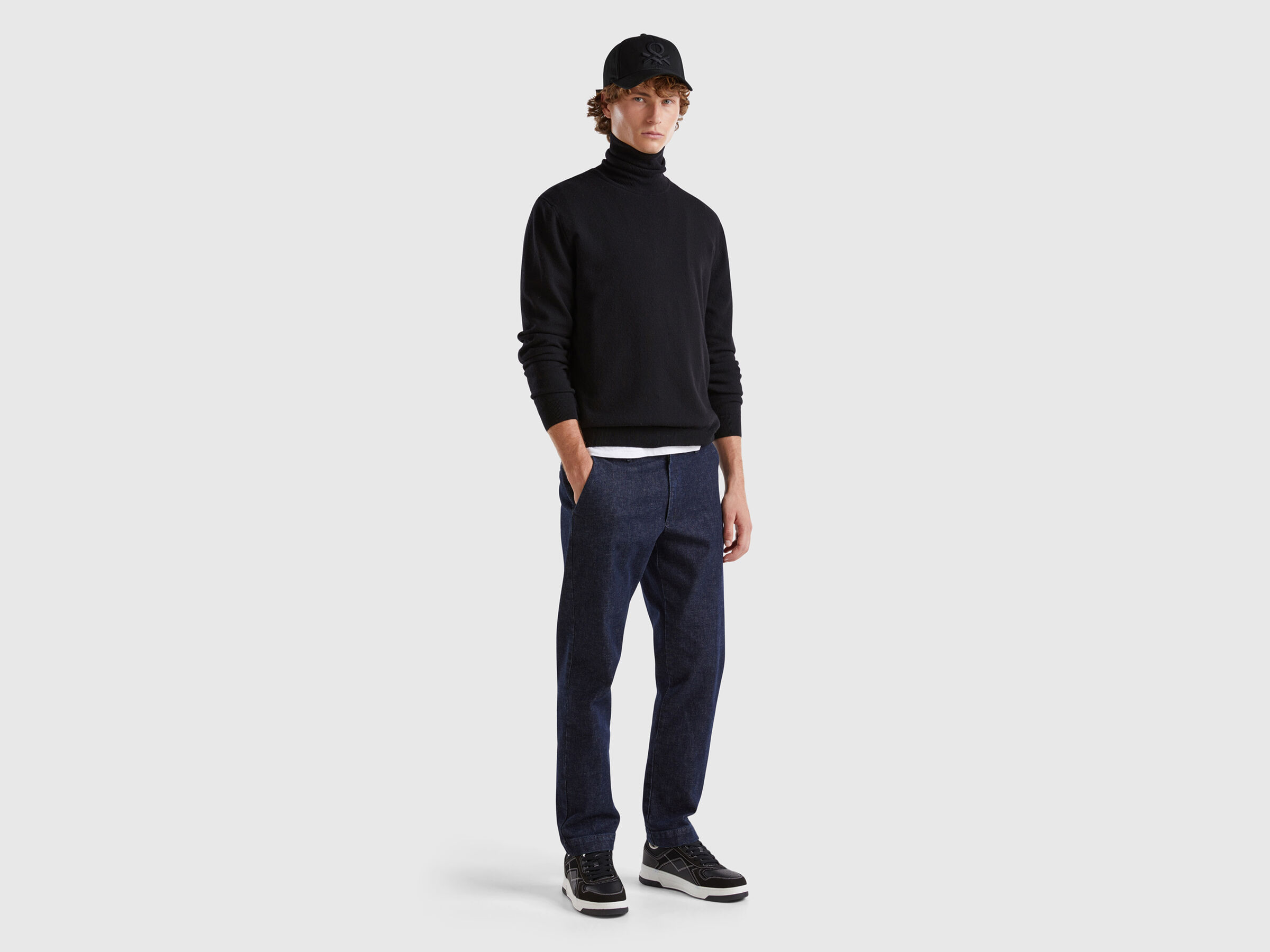 TURTLE NECK SWEATER Men image number 2