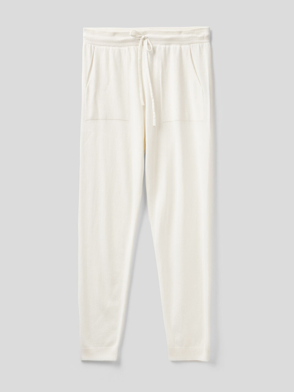 Sporty trousers in wool blend image number 1