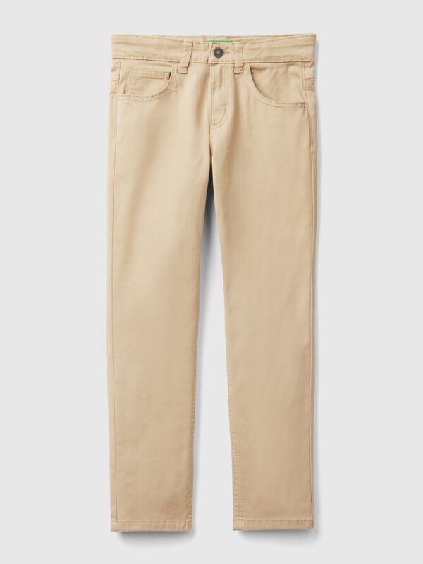 Five-pocket slim fit trousers Junior Boy