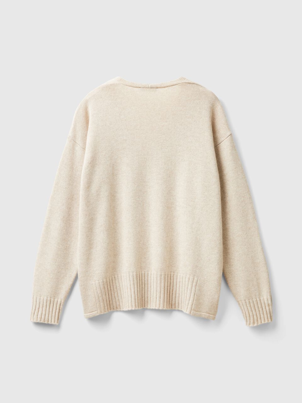 V NECK SWEATER L/S Women image number 2
