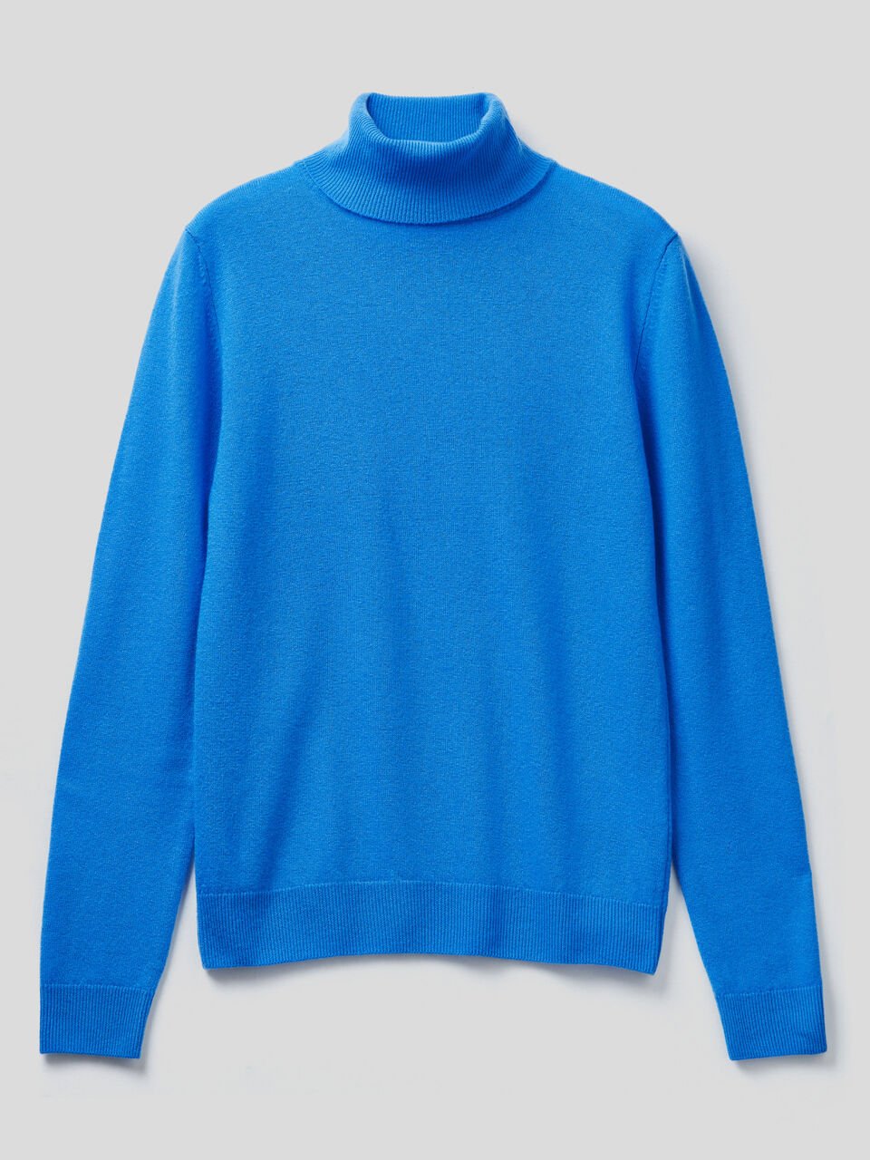 Turtleneck sweater in pure virgin wool image number 1