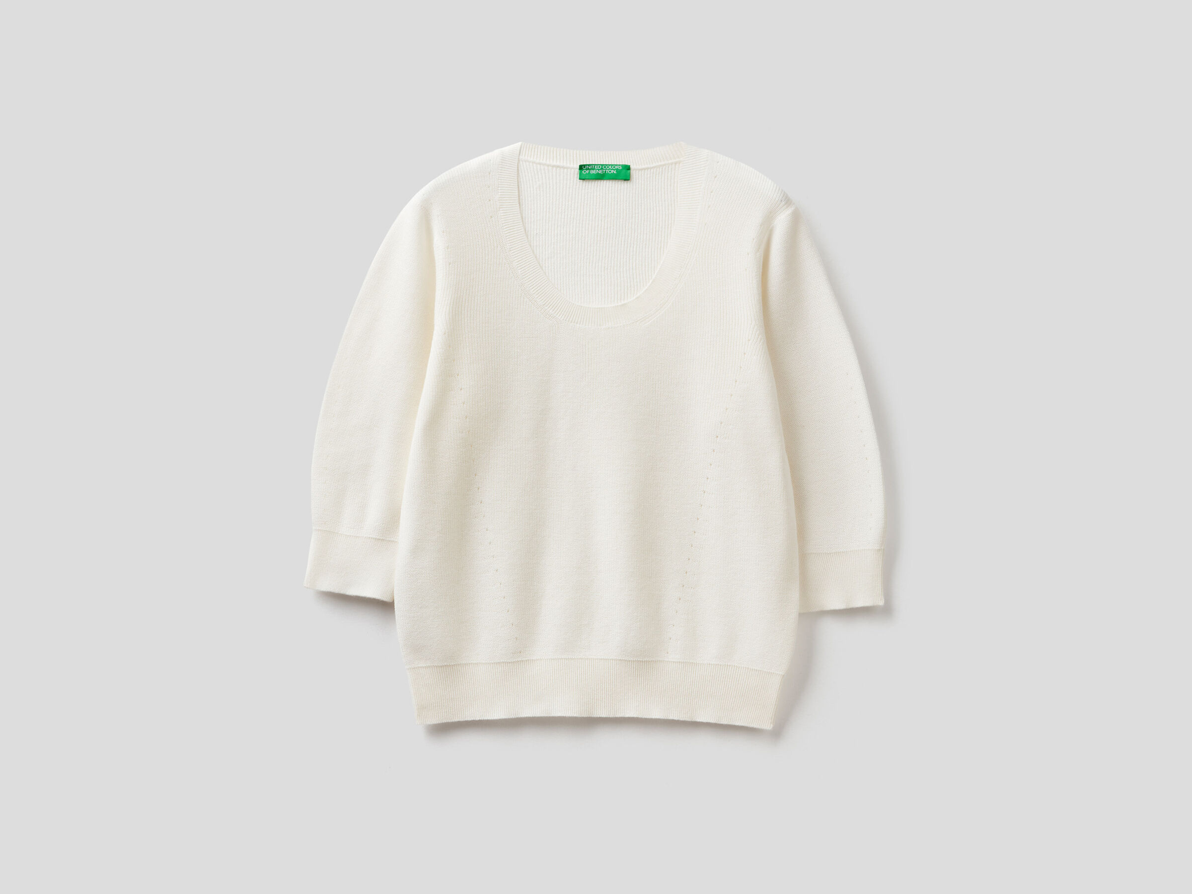 Sweater in tricot cotton image number 4