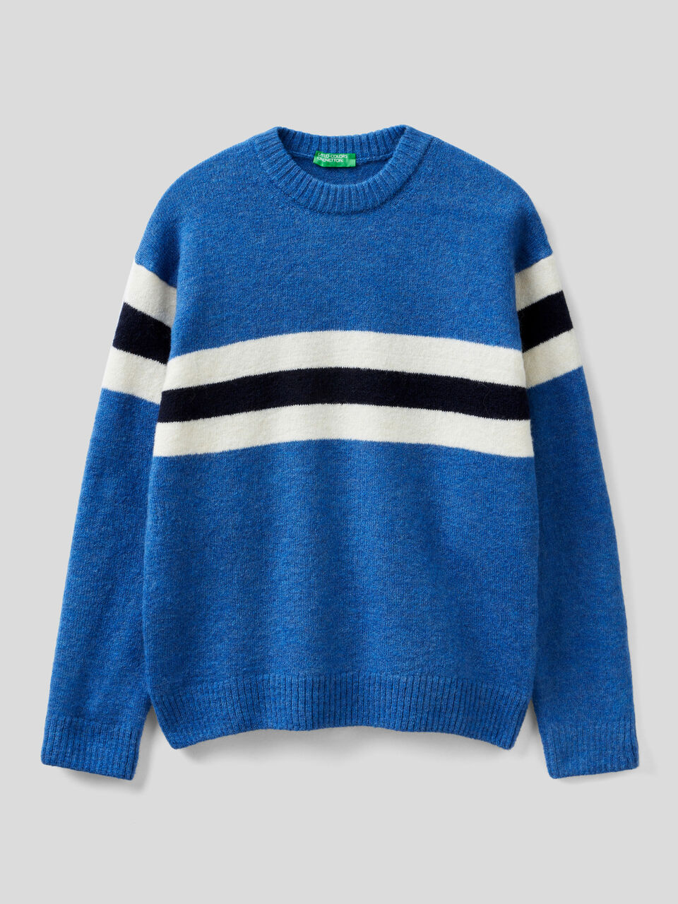 Sweater with clashing detail image number 1
