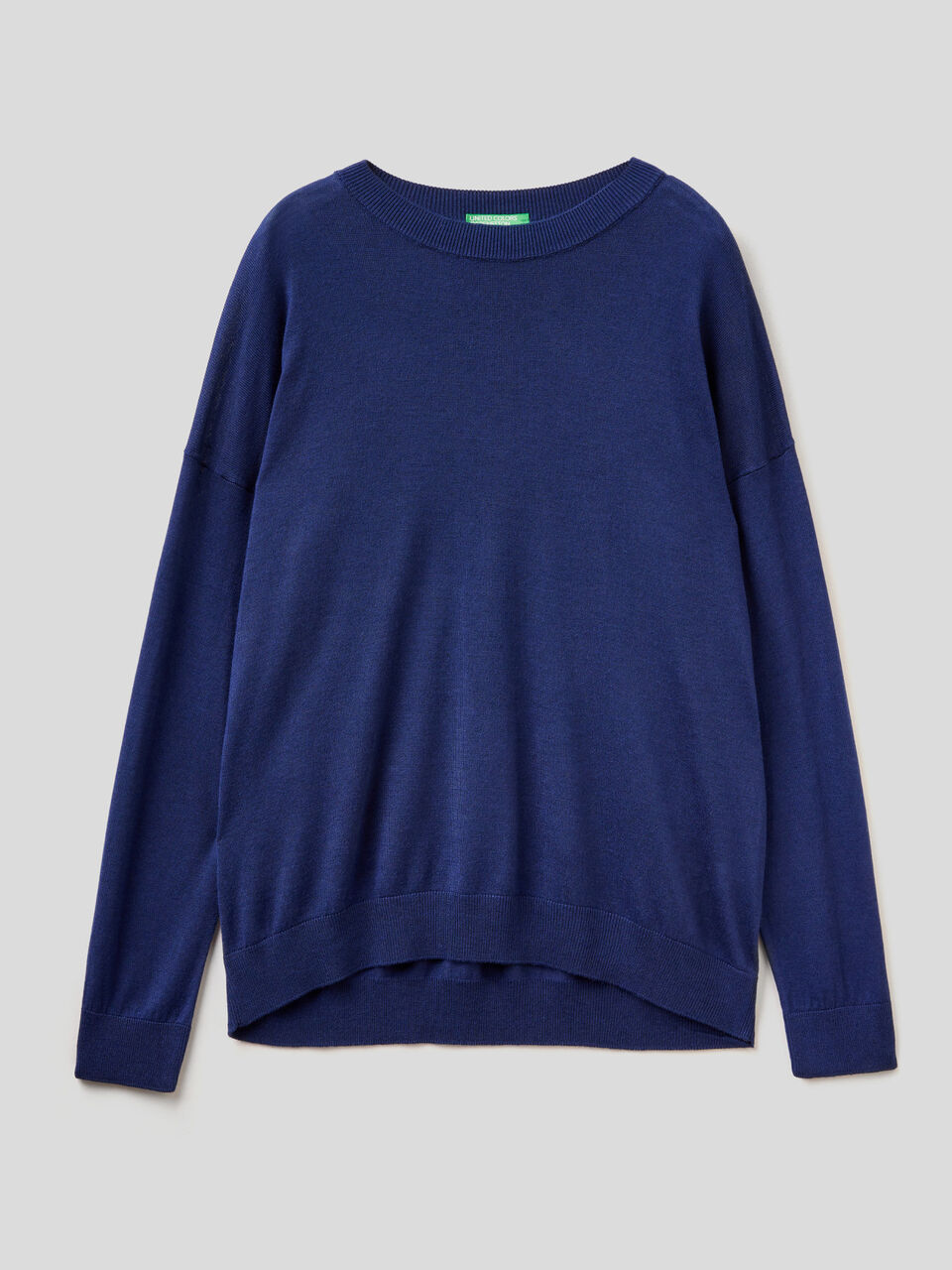 Relaxed boxy fit sweater image number 1