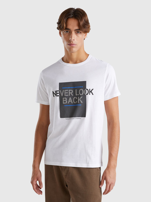 Regular fit t-shirt in organic cotton Men