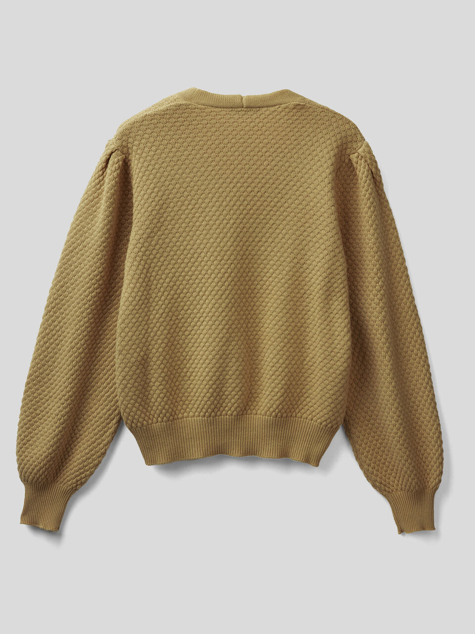 Short cardigan in cotton tricot image number 2