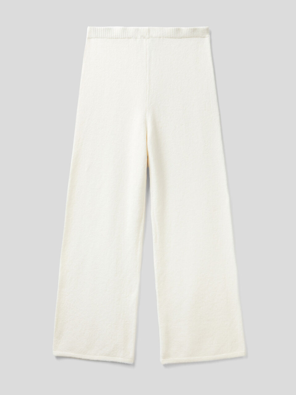 Knit palazzo trousers image number 2